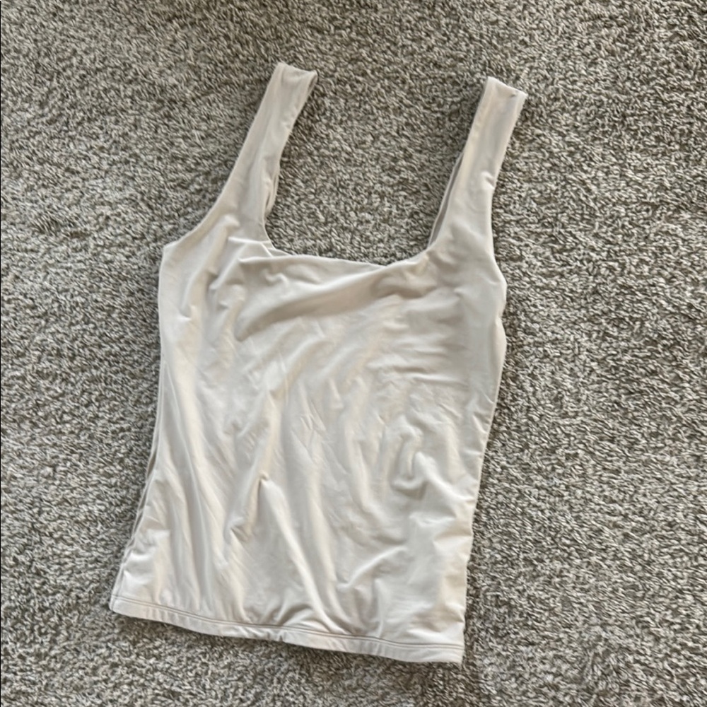 Abercrombie & Fitch Soft Cream Top